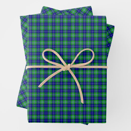 Clan Douglas Tartan Geschenkpapier Set (Beispiel)