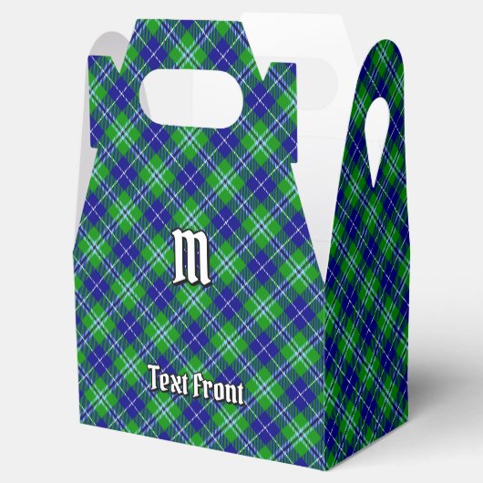 Clan Douglas Tartan Geschenkschachtel (Geöffnet)