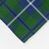 Clan Douglas Tartan Kariert Fleecedecke (Ecke)
