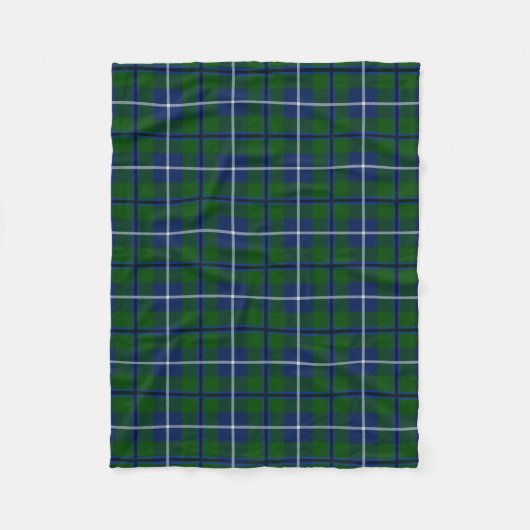Clan Douglas Tartan Kariert Fleecedecke (Vorderseite)