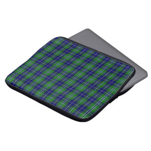 Clan Douglas Tartan Kariert Laptop Cover