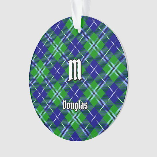 Clan Douglas Tartan Ornament (Vorderseite)