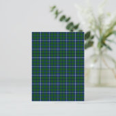 Clan Douglas Tartan Postkarte (Stehend Vorderseite)
