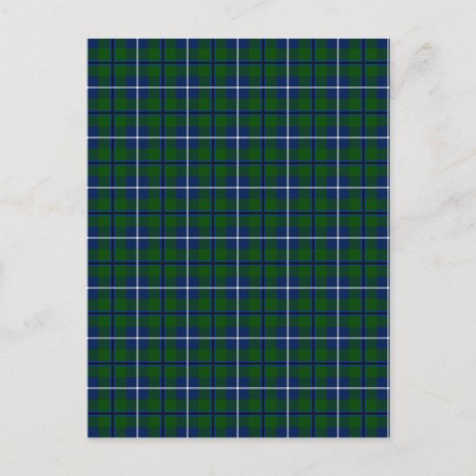 Clan Douglas Tartan Postkarte (Vorderseite)