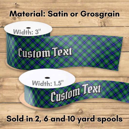 Clan Douglas Tartan Satinband