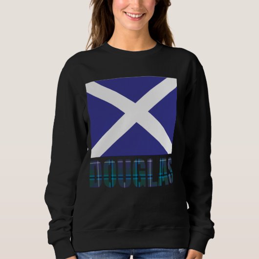 Clan Douglas Tartan Scottish Family Name Scotland Sweatshirt (Vorderseite)