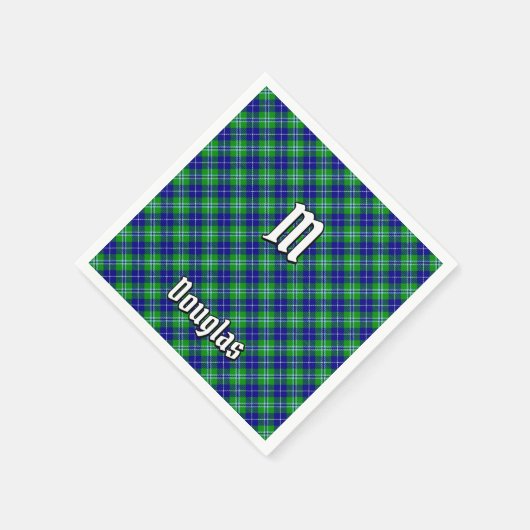 Clan Douglas Tartan Serviette (Ecke)