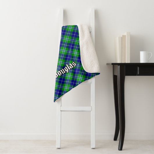 Clan Douglas Tartan Sherpadecke (Beispiel)