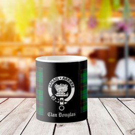 Clan Douglas Tartan Wappen Kaffeetasse