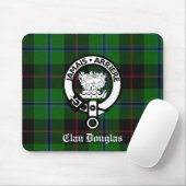 Clan Douglas Tartan Wappen Mousepad (Mit Mouse)