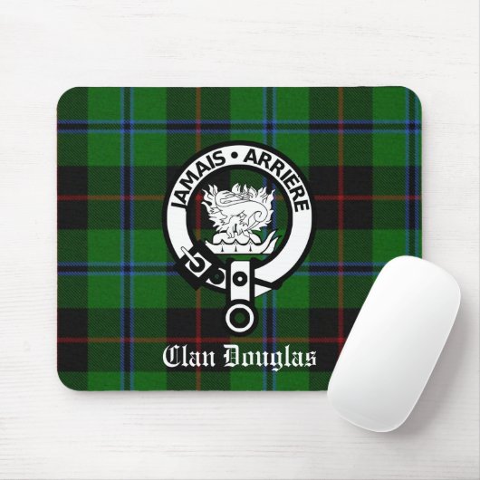 Clan Douglas Tartan Wappen Mousepad (Mit Mouse)
