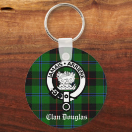 Clan Douglas Tartan Wappen Schlüsselanhänger