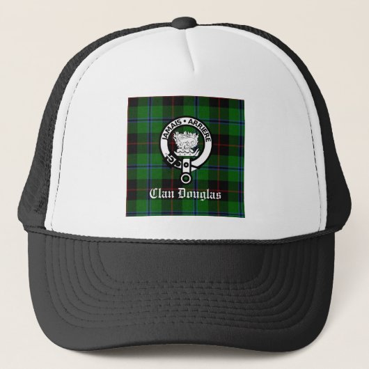 Clan Douglas Tartan Wappen Truckerkappe (Vorderseite)