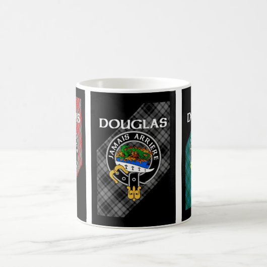 Clan Douglas Three Tartan Tasse (Mittel)