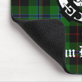 Clan Douglas Wappen Abzeichen & Tartan Mousepad (Ecke)