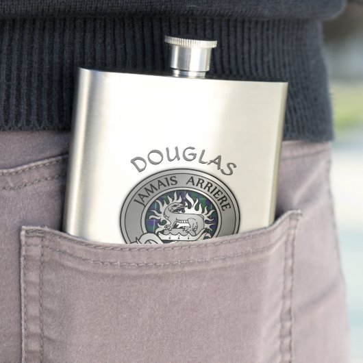 Clan Douglas Wappen Flachmann (Beispiel)