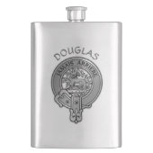 Clan Douglas Wappen Flachmann (Vorderseite)