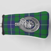 Clan Douglas Wappen & Tartan Golf Headcover (Vorderseite)