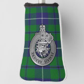 Clan Douglas Wappen & Tartan Golf Headcover (Rotieren 90)
