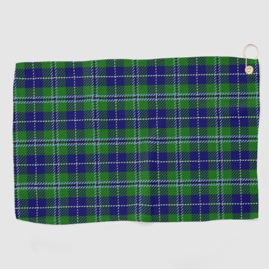 Clan-DouglasScottishTartan Golfhandtuch (Horizontal)