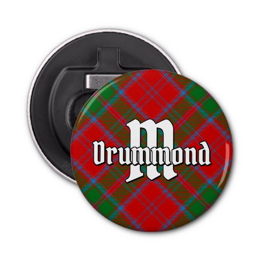 Clan Drummond Tartan Flaschenöffner (Vorderseite)