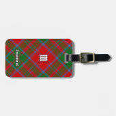 Clan Drummond Tartan Gepäckanhänger (Vorderseite horizontal)