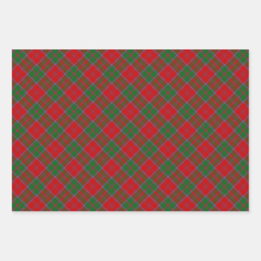 Clan Drummond Tartan Geschenkpapier Set (Vorderseite 2)