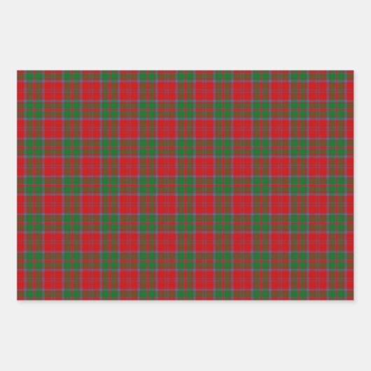 Clan Drummond Tartan Geschenkpapier Set (Vorderseite)