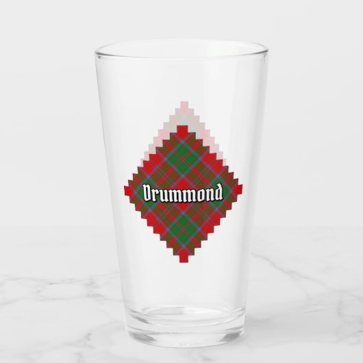 Clan Drummond Tartan Glas (Rückseite)