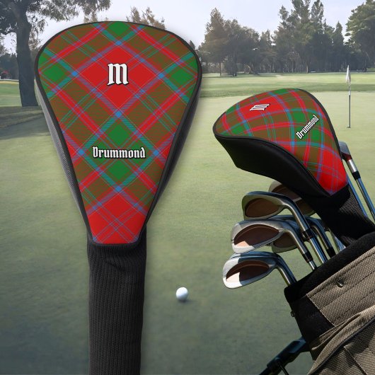 Clan Drummond Tartan Golf Headcover
