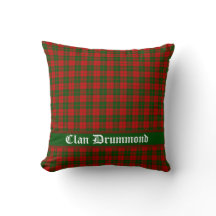 Clan Drummond Tartan individuell anpassbar