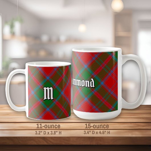 Clan Drummond Tartan Kaffeetasse