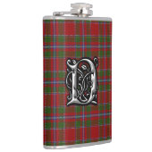 Clan Drummond Tartan Old Scotland Flask Flachmann (Rechts)