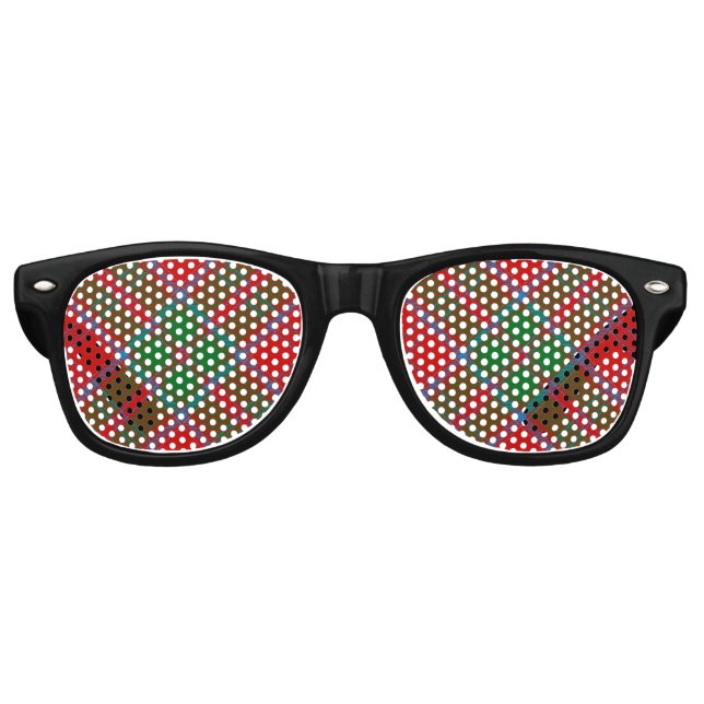 Clan Drummond Tartan Partybrille (Vorderseite)