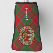 Clan Drummond Wappen über Tartan Golf Headcover (Rotieren 90)