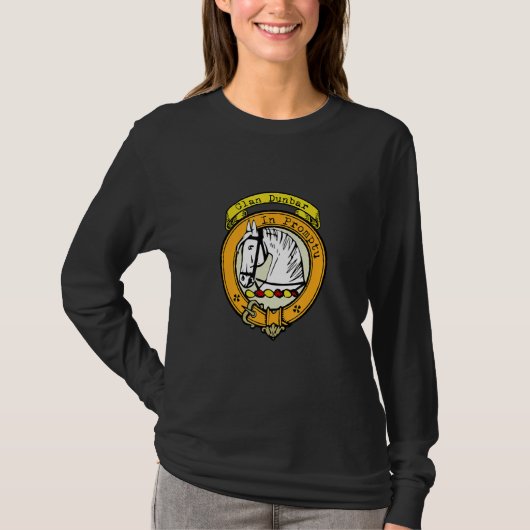 Clan Dunbar Scottish Crest T-Shirt (Vorderseite)