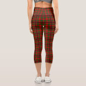 Clan Dunbar Tartan Capri Leggings (Rückseite)