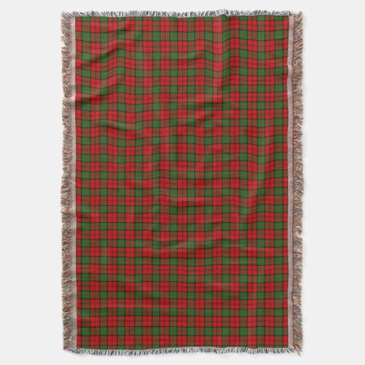Clan Dunbar Tartan Decke (Vorderseite Vertikal)