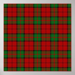 Clan Dunbar Tartan - Digitaler Download Poster