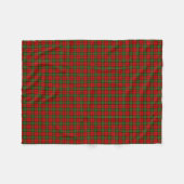Clan Dunbar Tartan Fleecedecke (Vorderseite (Horizontal))