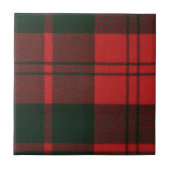 Clan Dunbar Tartan Fliese (Vorderseite)