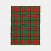 Clan Dunbar Tartan Kariert Fleecedecke (Vorderseite)