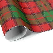Clan Dunbar Tartan Kariert Geschenkpapier (Rolleneckpunkt)