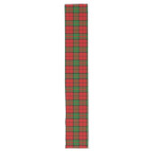 Clan Dunbar Tartan Kariert Großer Tischläufer (Vorderseite)