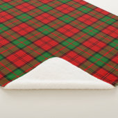 Clan Dunbar Tartan Kariert Sherpadecke (3/4)