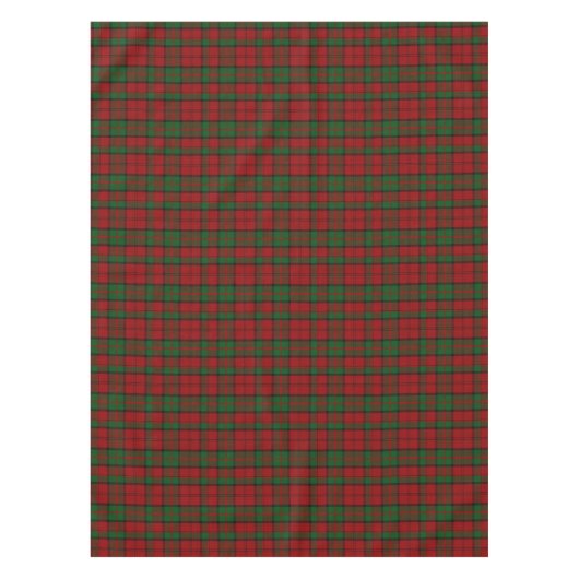 Clan Dunbar Tartan Karierte Tischdecke (Vorderseite)