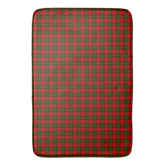 Clan Dunbar Tartan Pattern Badematte (Vorderseite Vertikal)