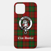 Clan Dunbar Tartan & Wappen Abzeichen