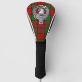 Clan Dunbar Wappen & Tartan Golf Headcover (Vorderseite)