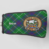 Clan Duncan Crest over Tartan Golf Headcover (Vorderseite)
